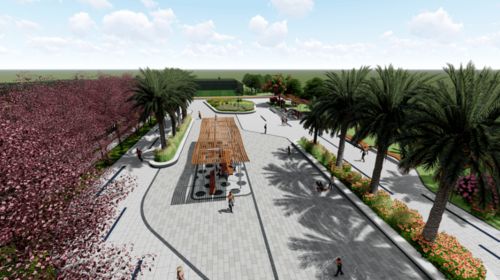 新银滩正门大气亮相，北海旅游项目建设迈入新进程